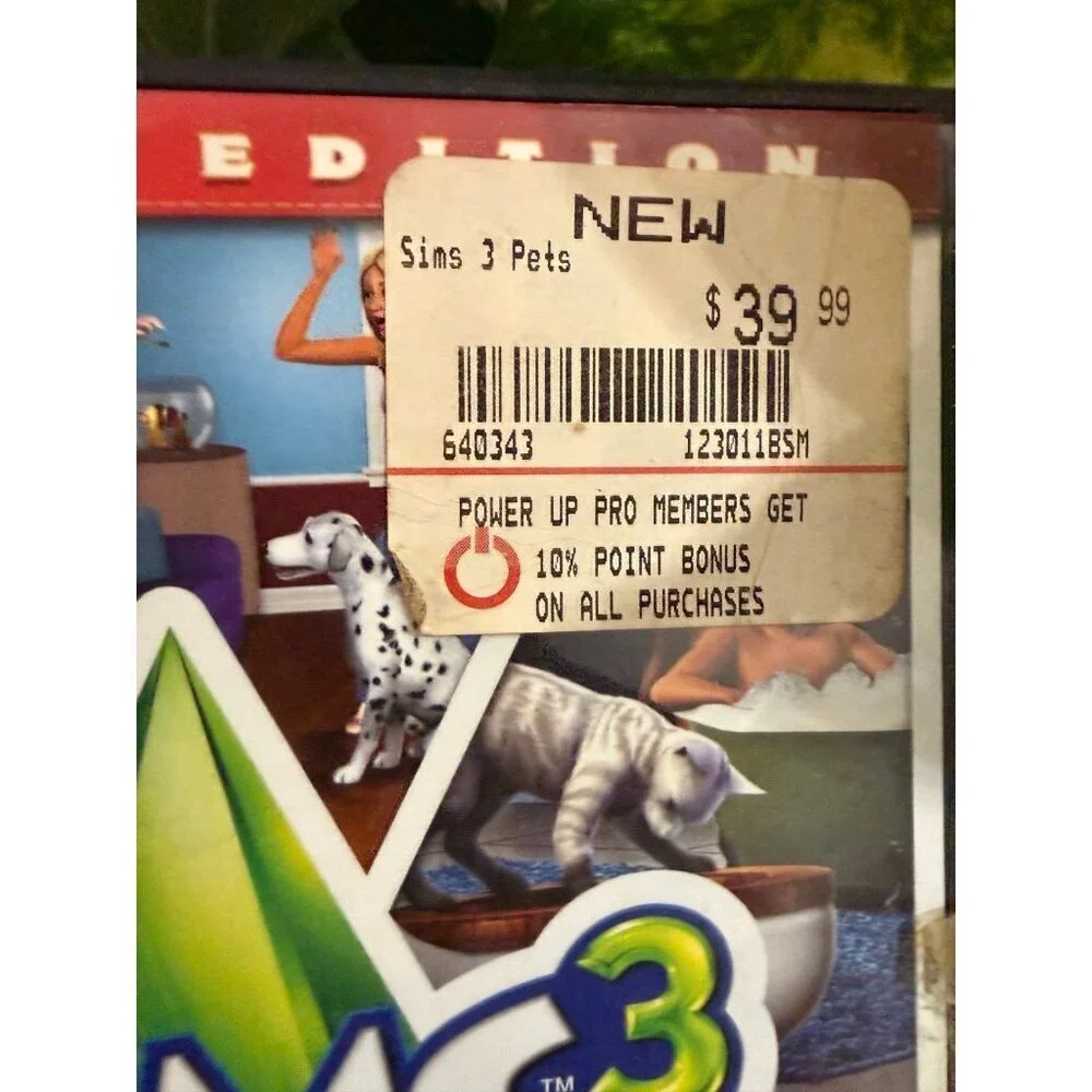 The Sims three pets expansion pack game